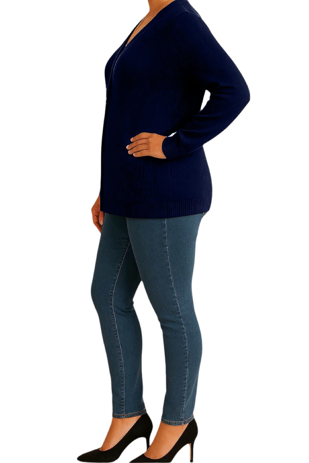 Cardigan Bottoncini e Tasche